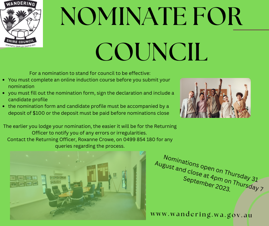 Nominate for Council!