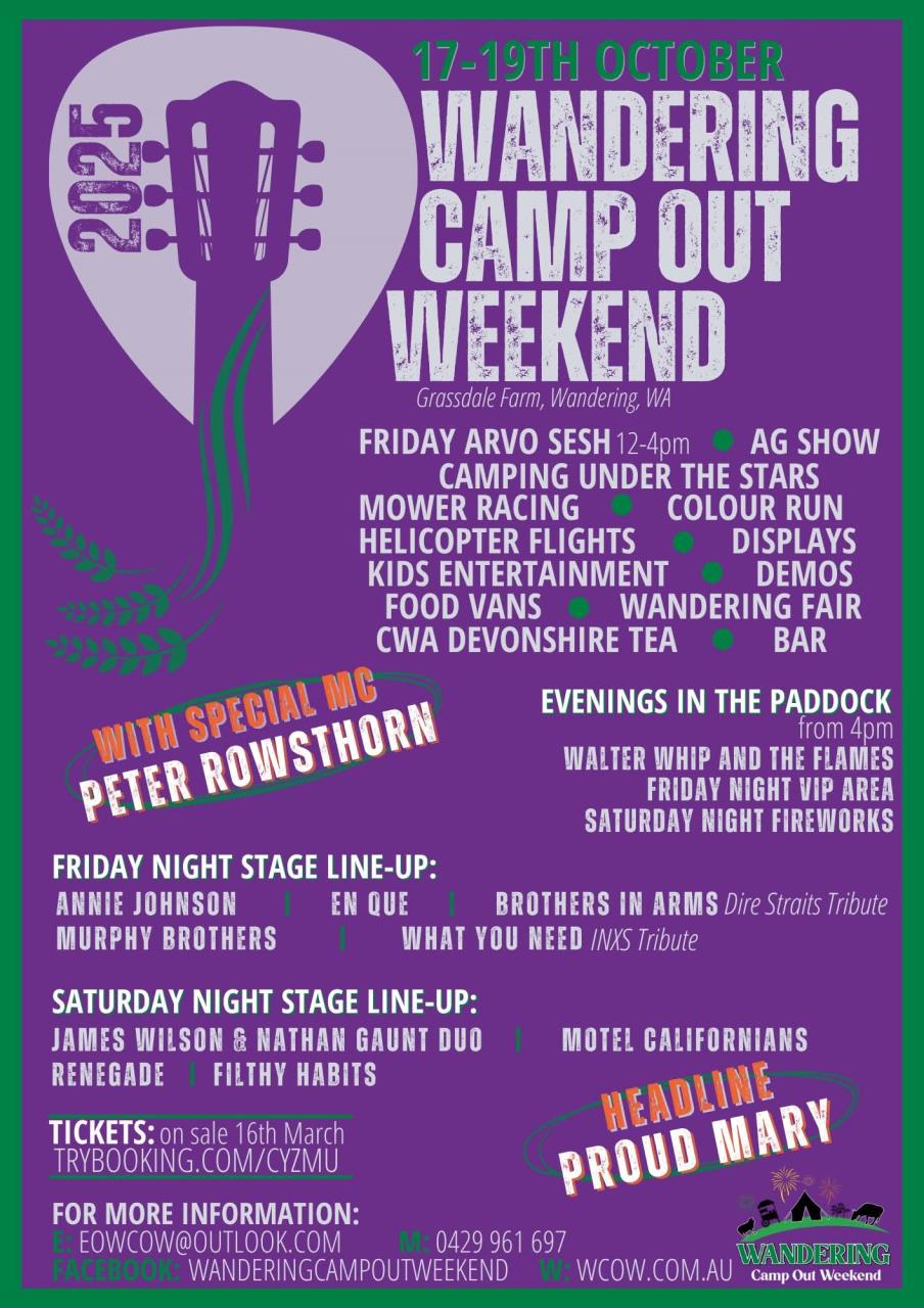 Wandering Campout Weekend