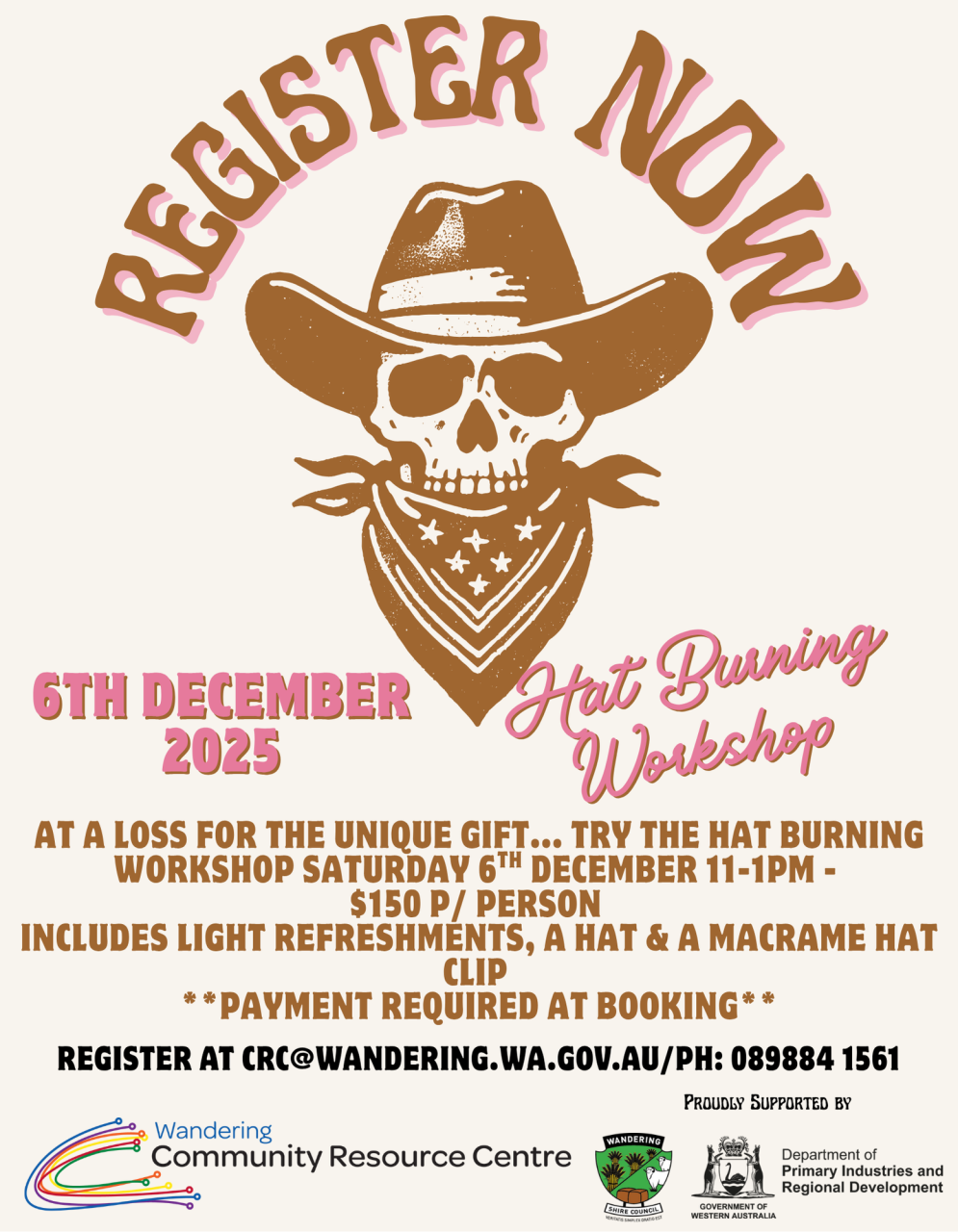 Hat Burning Workshop