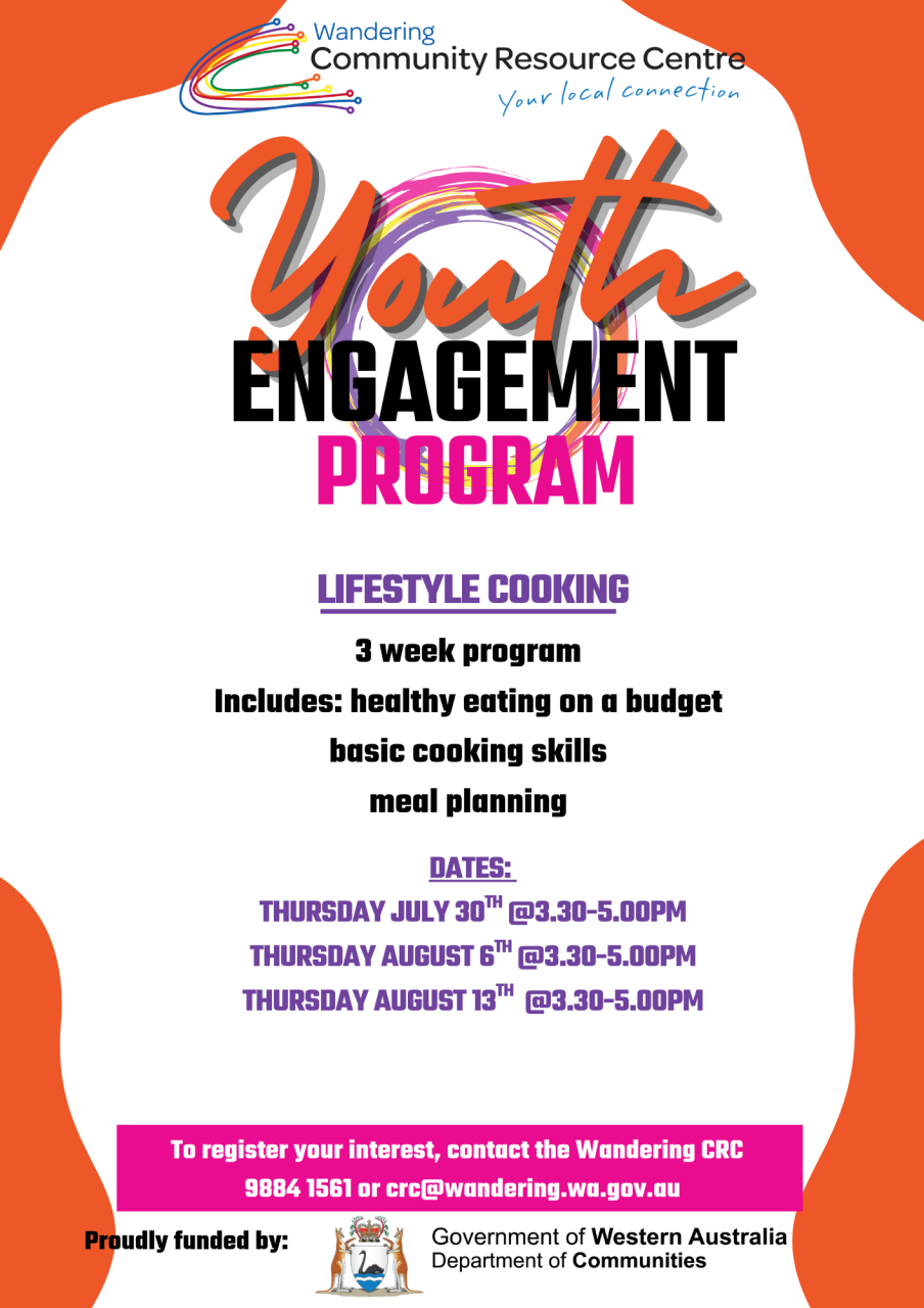 Youth Engagement - lifestyle cooking