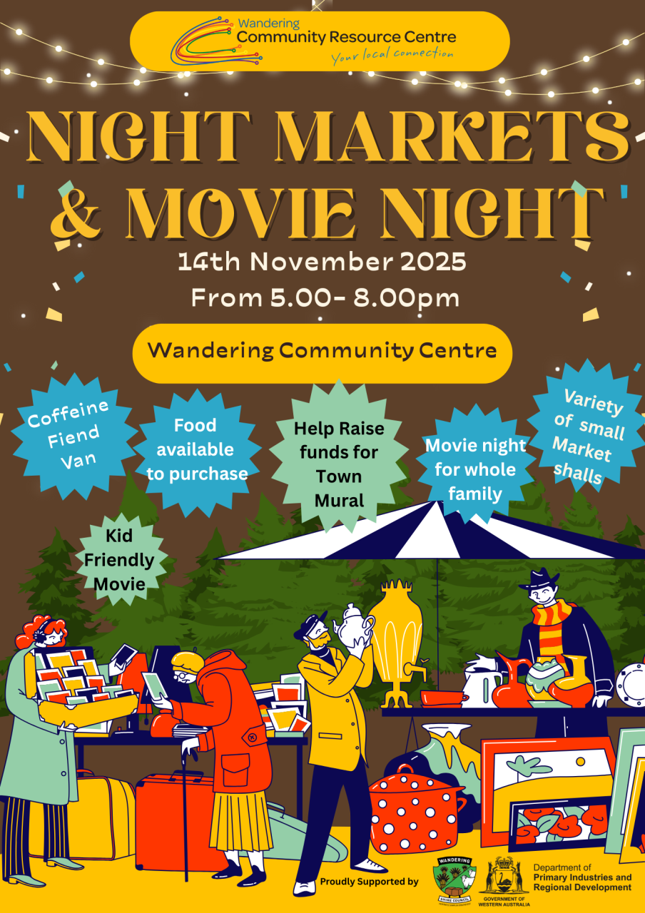 Wandering's Night Markets & Movie Night