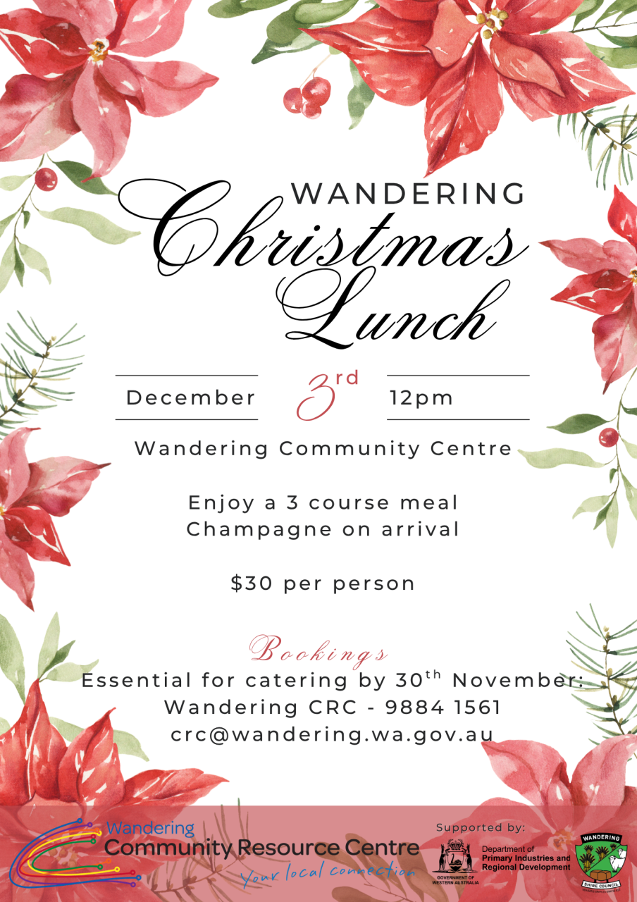 Wandering Christmas Lunch