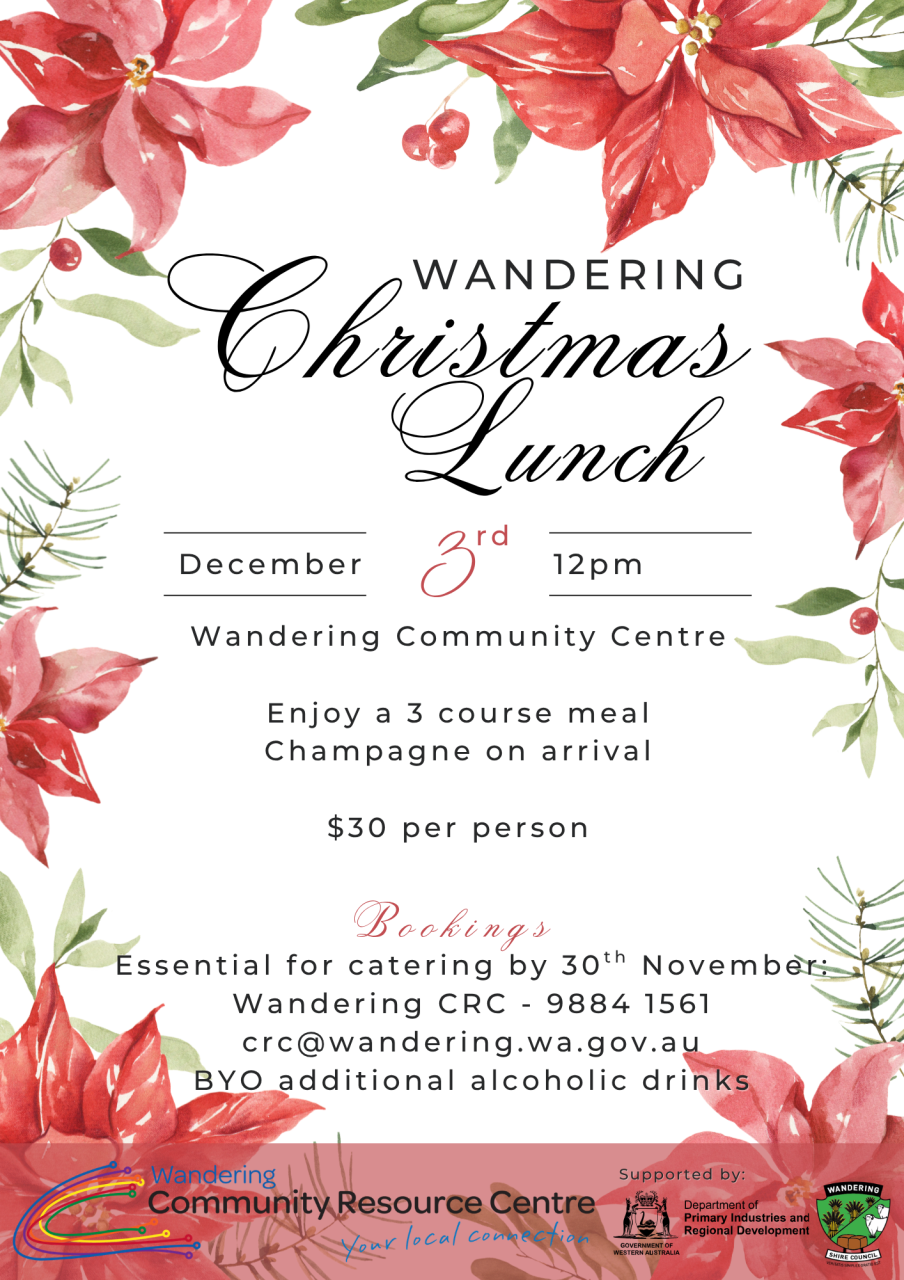Wandering Christmas Lunch