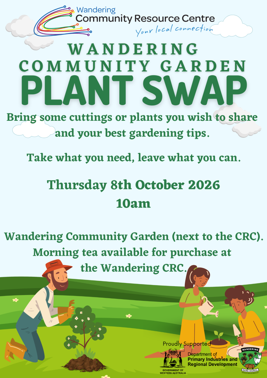 Wandering Community Garden Plant Swap