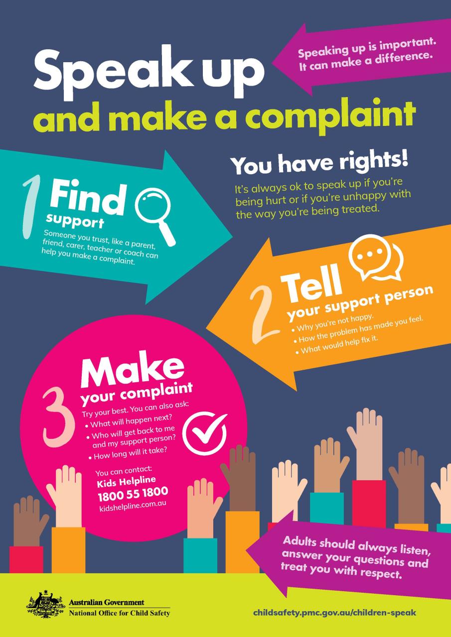 Speak Up and Make a Complaint