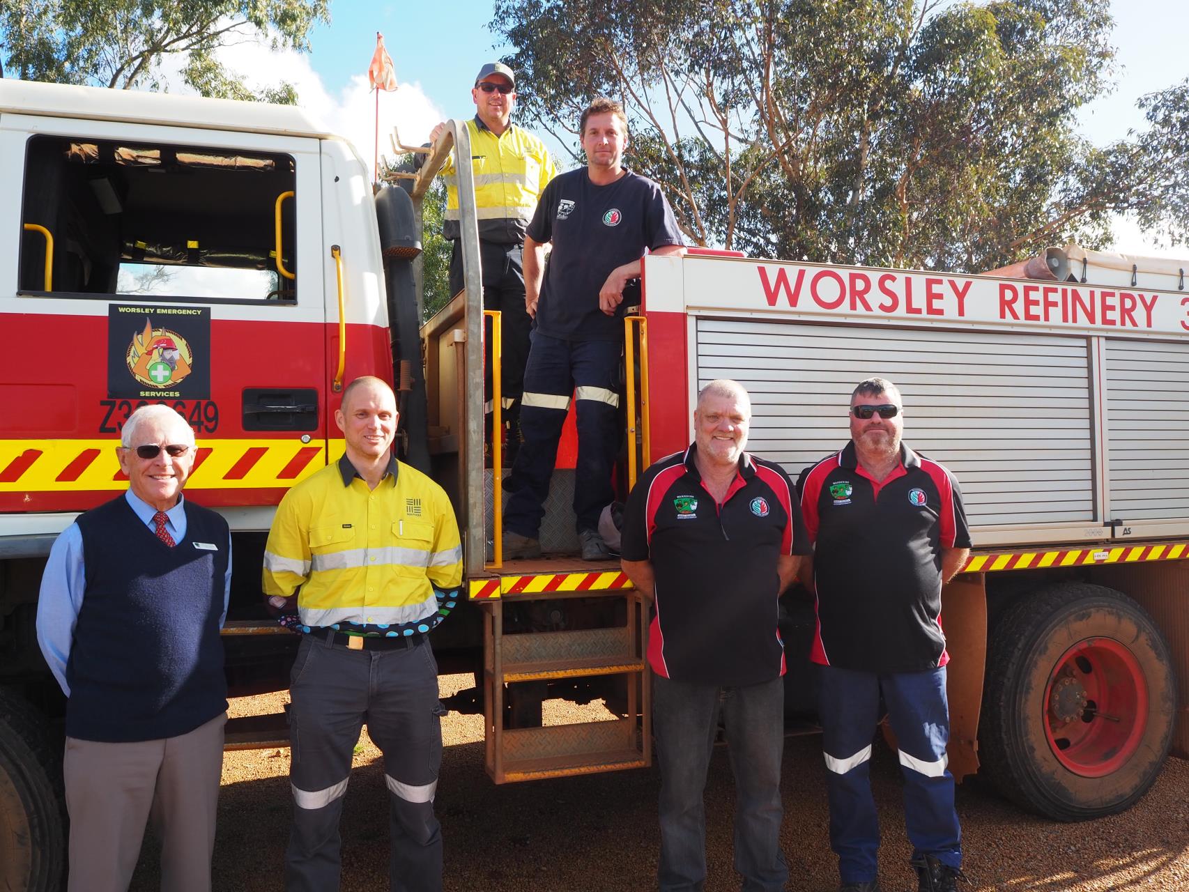 South32 Worsley Alumina Donates Two Firefighting Tankers