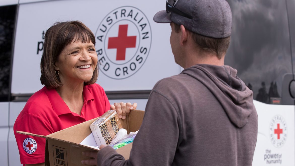 Disaster Response and Support - Donate to the Red Cross at the Shire Office